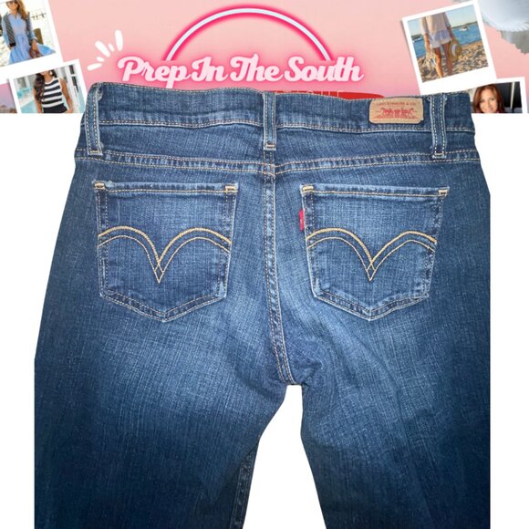 Levi’s 524 Too Superlow Jeans Size 5 28x28 Y2K Flare - Picture 5 of 10